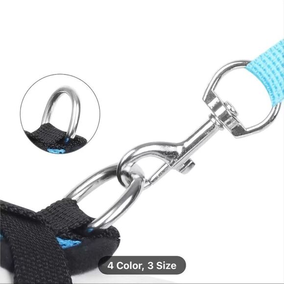 Pink Adjustable Reflective Pet Harness And Leash Set! NWT - Picture 6 of 6